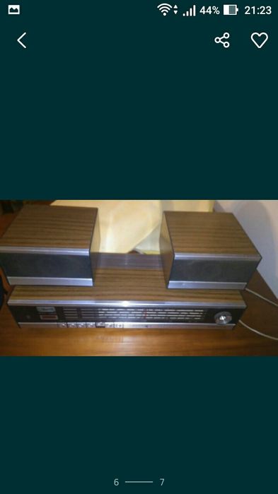 Rádio grundig RTV 500 clássico