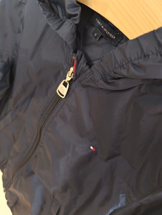 Tommy Hilfiger 128cm Kurtka Wiatrówka Wiosenna Dla Chłopca