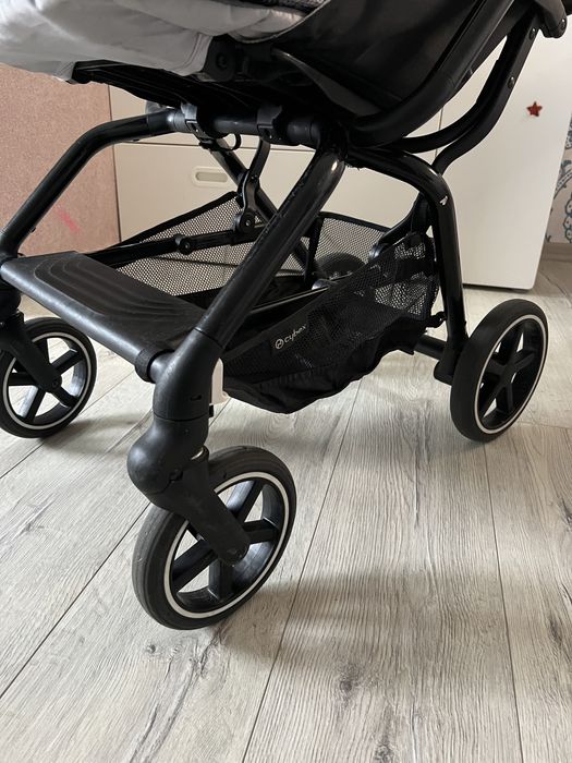 Дітяча прогулянкова коляска Cybex Eezy S+ 2 B (Goldline) + килимок