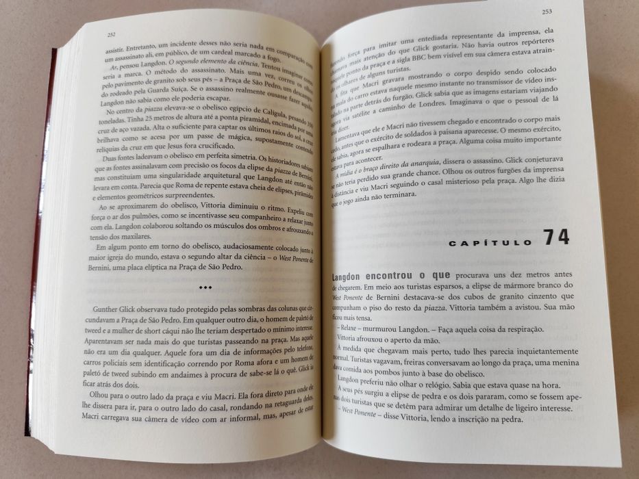Livro: Anjos e Demônios de Dan Brown (Português do Brasil)