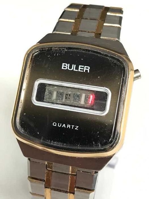 Relógio LED Buler Vintage Quartz