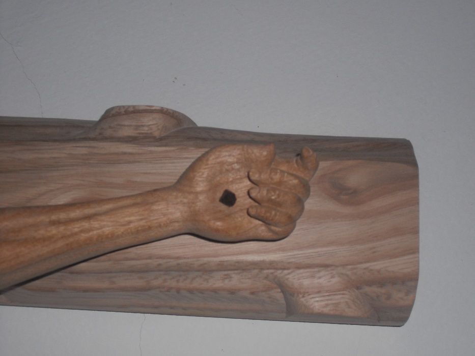 Escultura Arte Sacra Talha Madeira Cristo