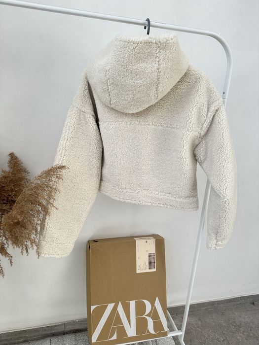 Трендова оверсайз шубка тедді куртка Zara s