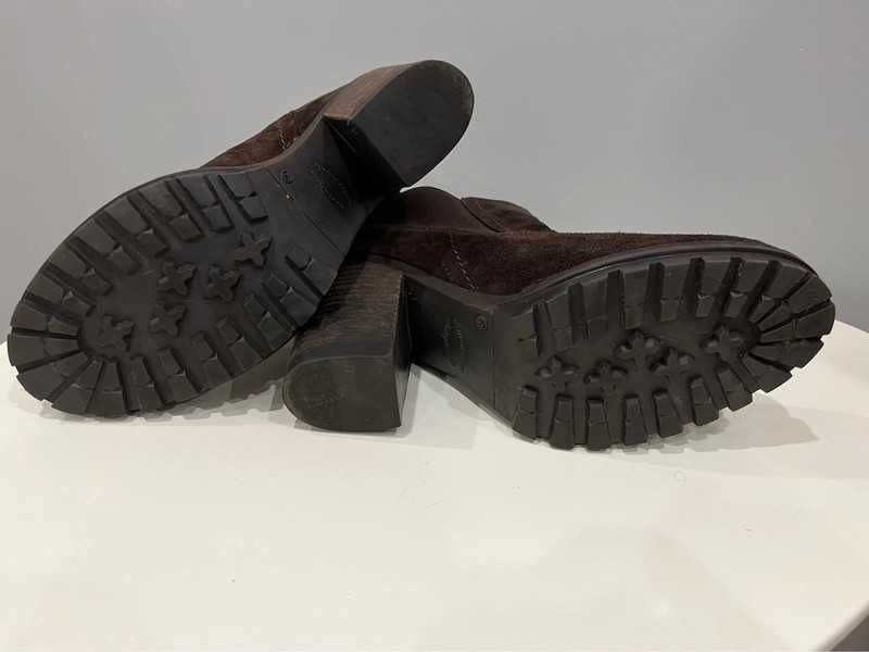 Botas salto castanhas - Tam. 40
