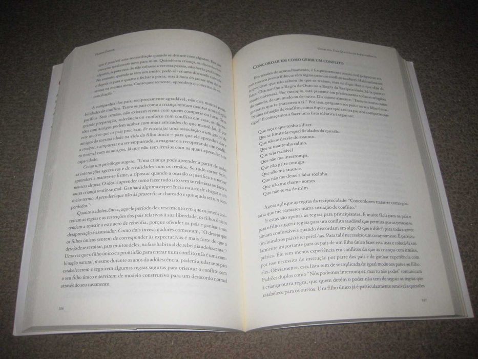 Livro "Filhos Únicos: Prós e Contras de Uma Vida Sem Irmãos"