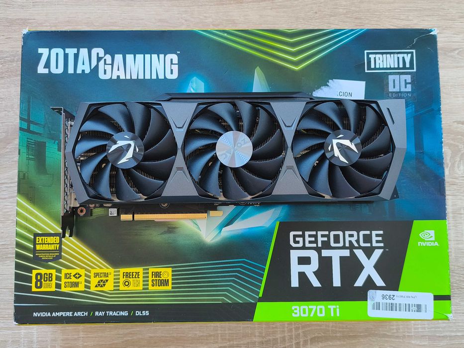 zotac geforce rtx 3070 ti - купити комплектуючі для ПК - Ціна на