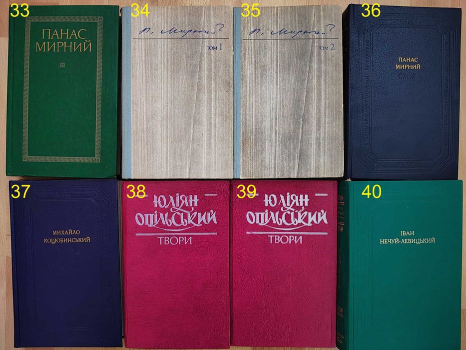 книги/книга/українська художня проза/класика/8