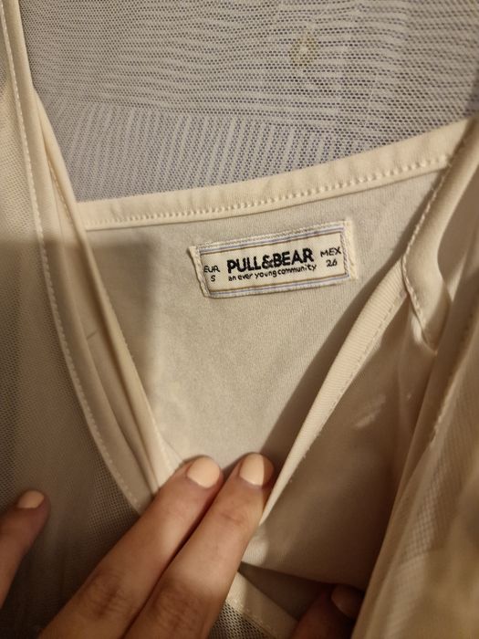 Top de renda da Pull&Bear