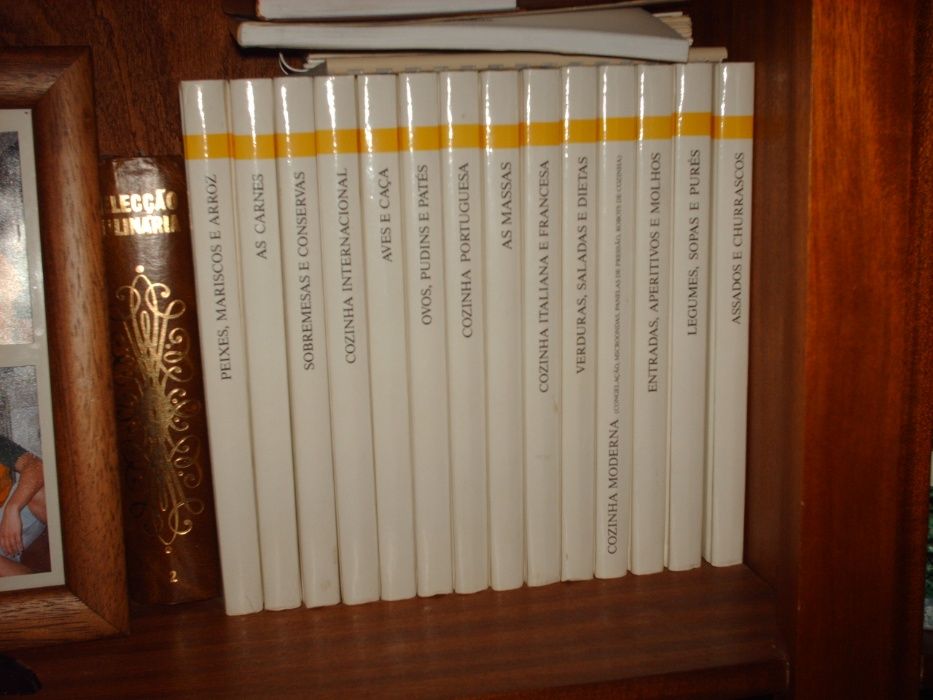 Teleculinária e doçaria e outras revistas/coleções de culinária