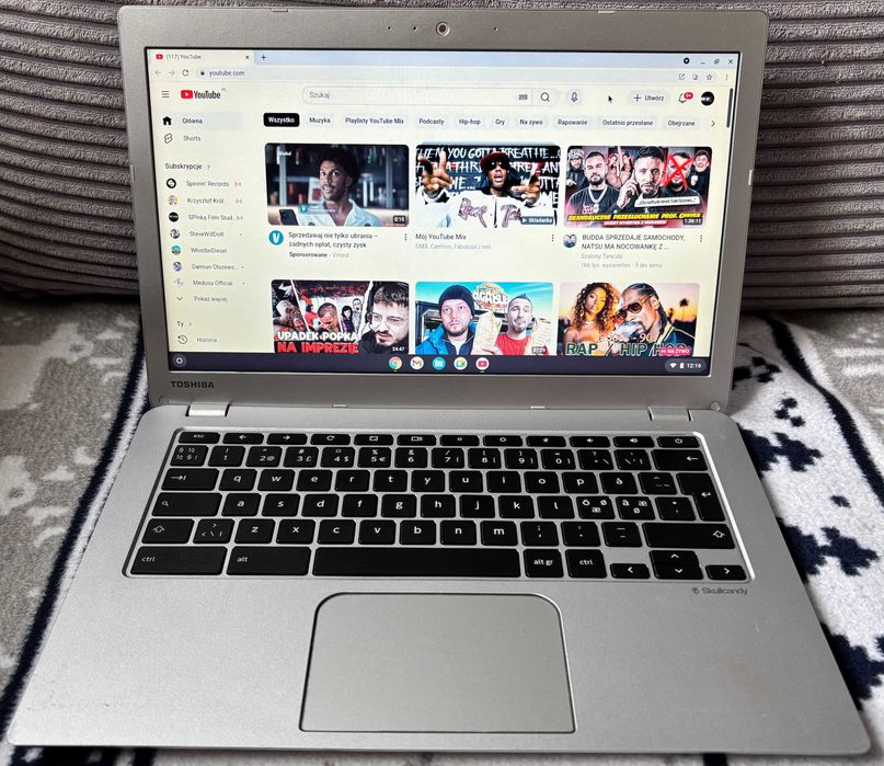 Laptop Toshiba Chromebook CB30-B-103 SkullCandy + Ładowarka Toshiba