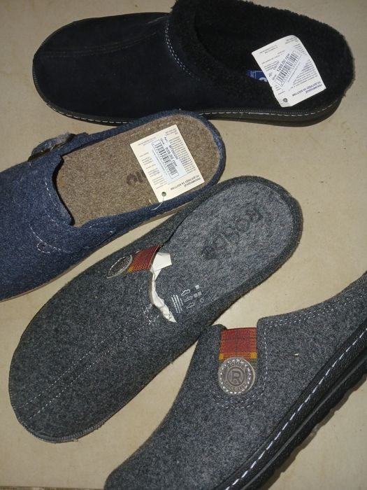 Тапочки Капці  войлок ROHDE р.40,41,42,43,44,45 фетр INBLU
