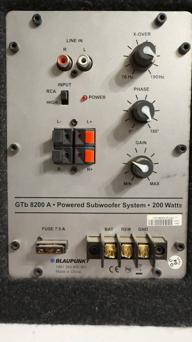 Blaupunkt GTB 8200 A