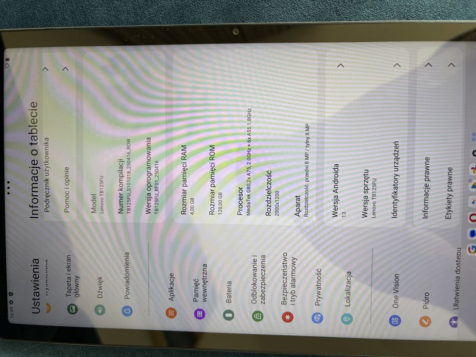Tablet Lenovo Tab M10 3 gen 128 gb