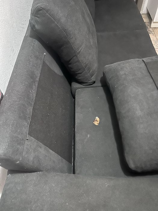 Sofa usado com long chase
