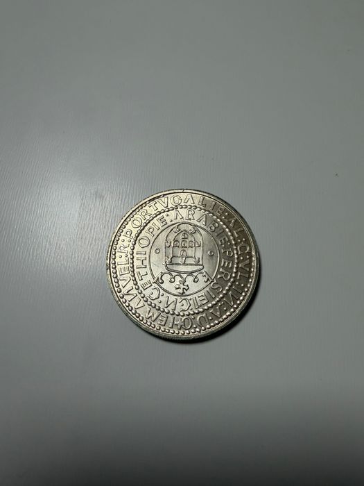 Moedas prata 500,750 e 1000$ de 1983