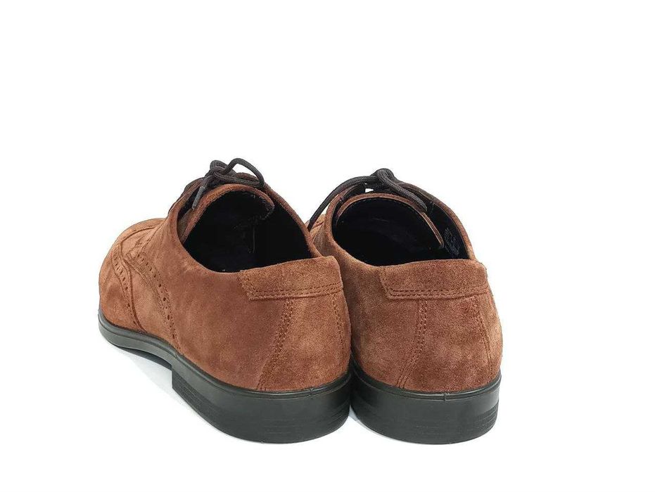 Кожаные мужские туфли броги Ecco Melbourne Оригинал