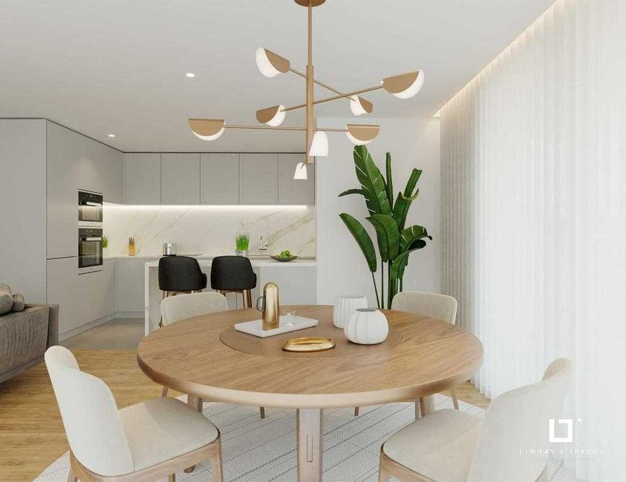 Apartamento T3 Novo com Varanda e 3 Frentes em Santa Marinha, V.N.Gaia