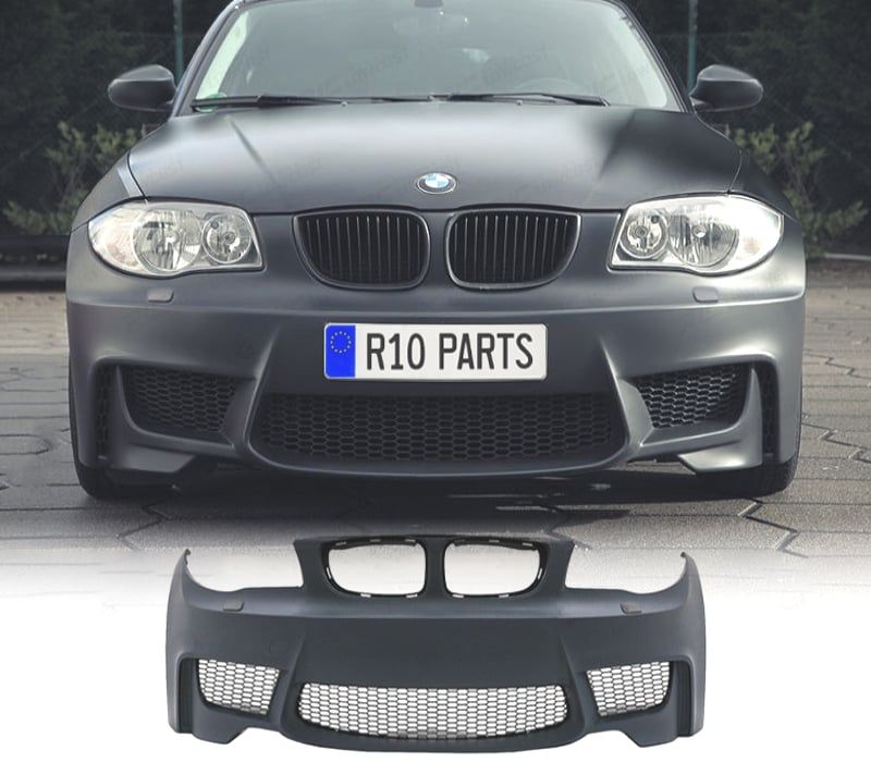 PARA-CHOQUES FRONTAL BMW E81 E87 E82 04-13 LOOK 1M SRA