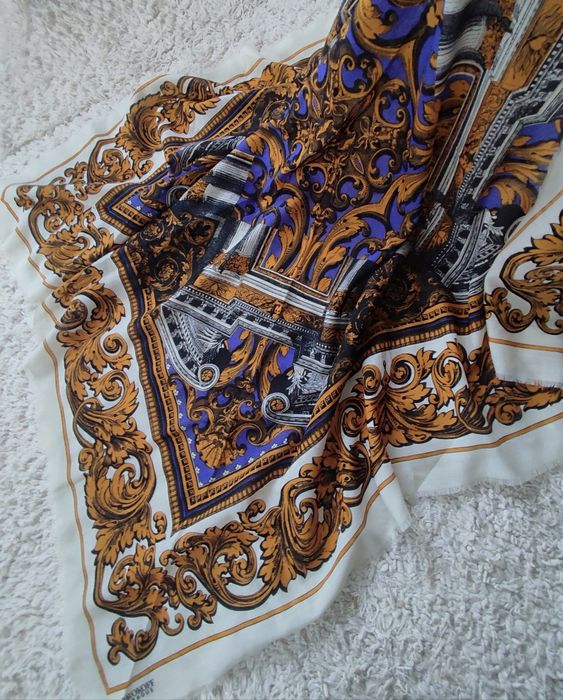 Вовняна дизайнерська рідкісна вінтажна хустка BROKOFF PRAGUE, Австрія