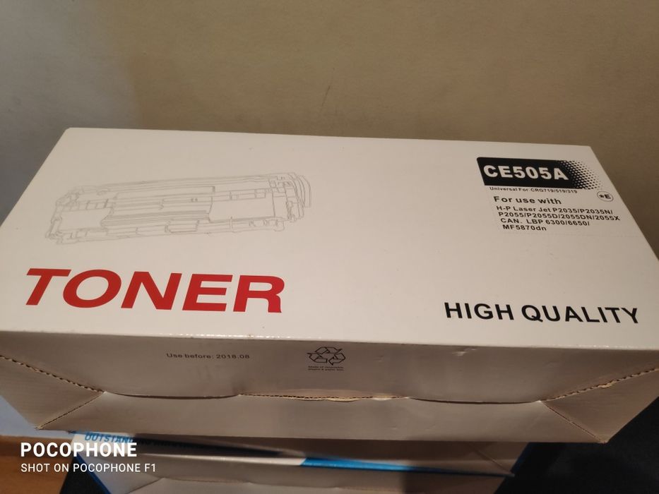 Toners HP e Corink 80A + CE505A