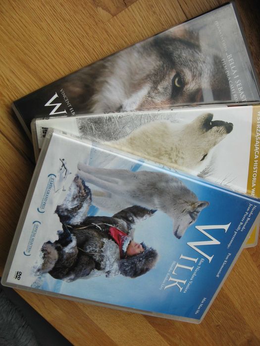 WILKI filmy dla dzieci (zestaw 3 DVD)