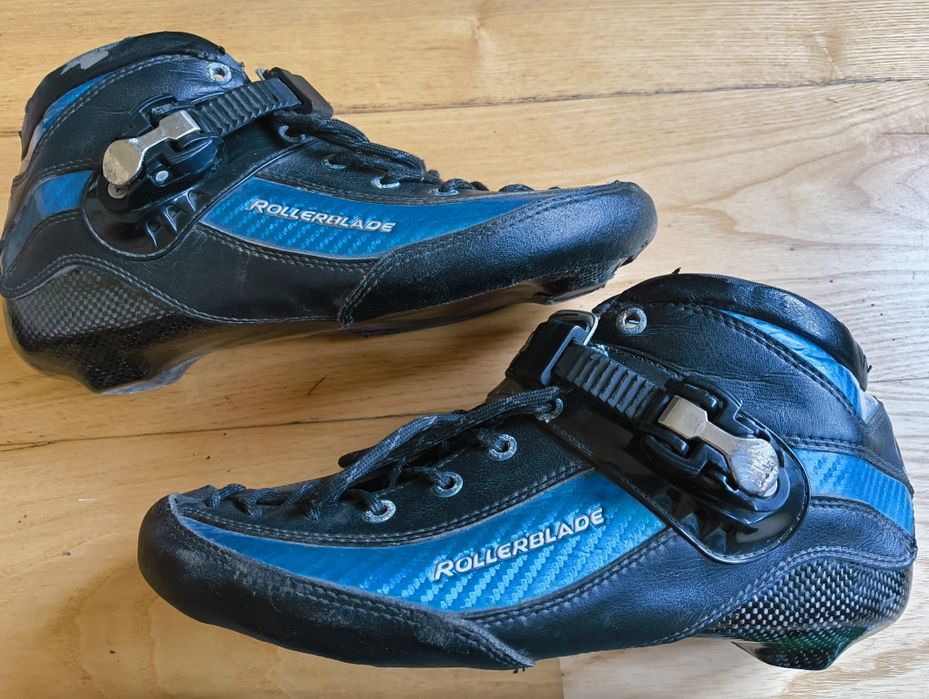 Rollerblade Luigino Racing 42 buty rolki szybkie carbon