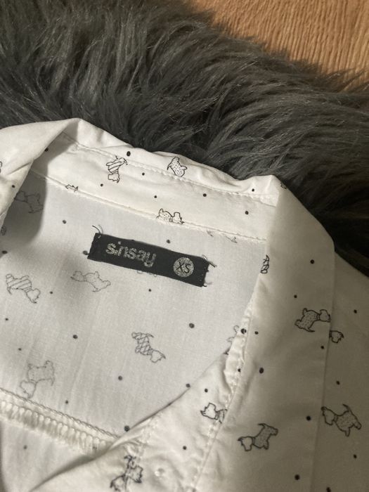 Koszula wzor w psy sinsay