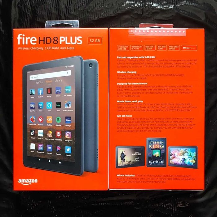 Прошивка Планшета Amazon fireHD8 Plus з українською мовою для навчання