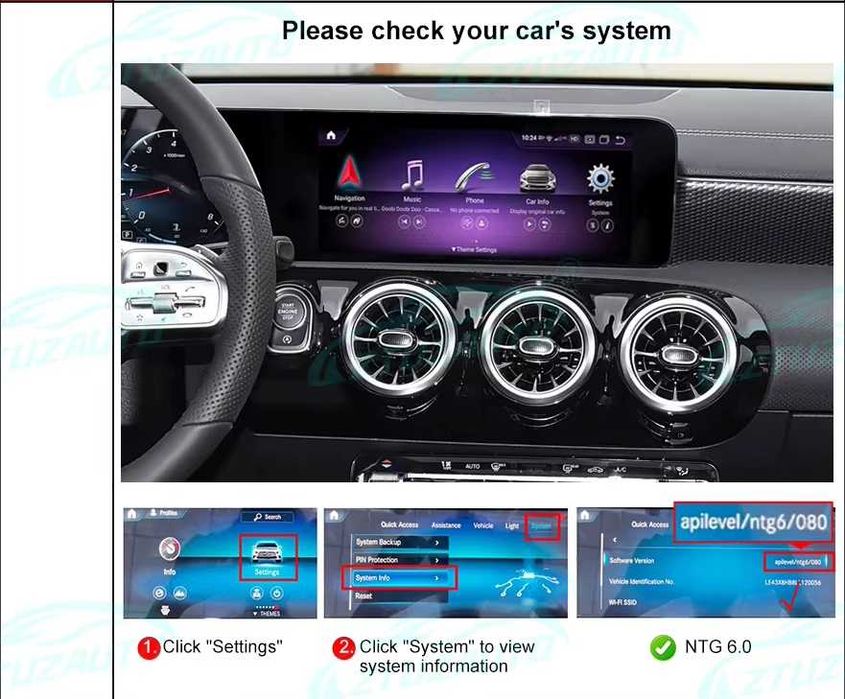 Android Auto Box - MBenz GLB