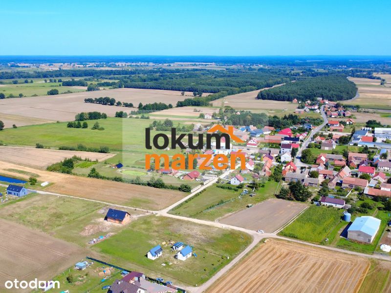 Działki budowlane 1000 m² – Bychowo | Warunki zabudowy | Blisko S5