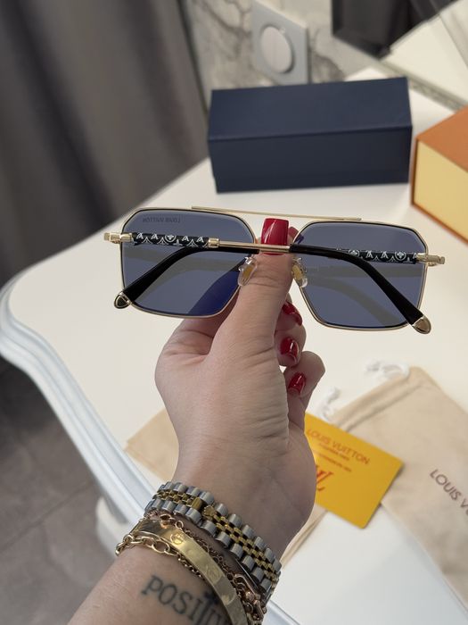 Солнцезащитные лого очки louis vuitton полный комплект
