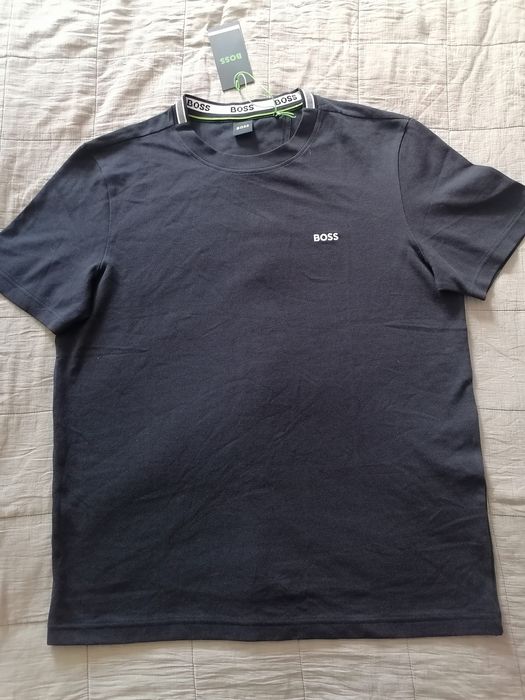 Koszulka / t-shirt czarna męska Boss, rozmiar L, nowa