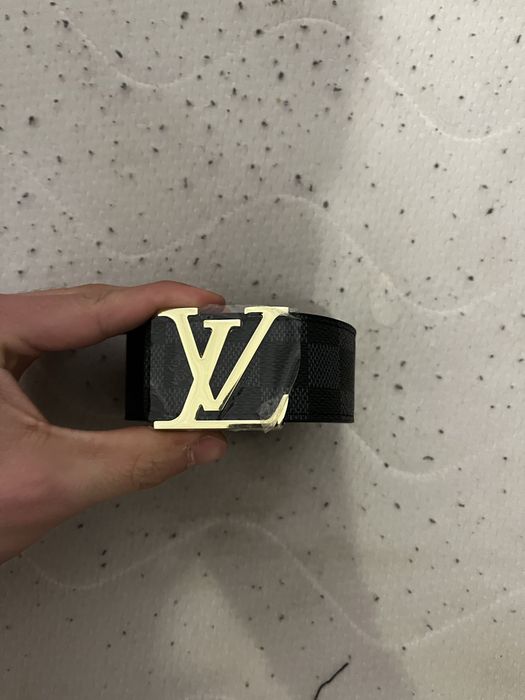 czarny pasek louis vuitton nowy 110cm