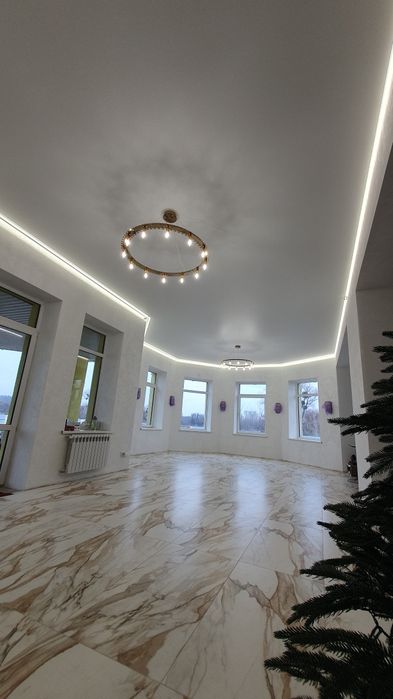 Натяжні стелі ПРЕМІУМ-класу | Лубни | Гарантія