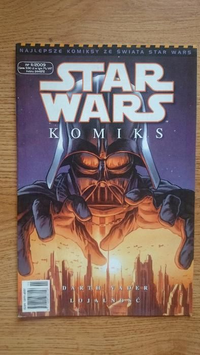 Komiks pt. Star Wars 11/2009 Darth Vader Lojalność