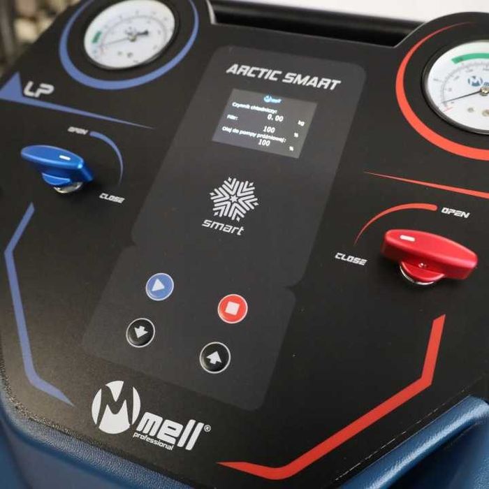 Stacja Klimatyzacji MELLPRO SMART R134A 12KG PL/DE/CZ/EN + Ozonator FV