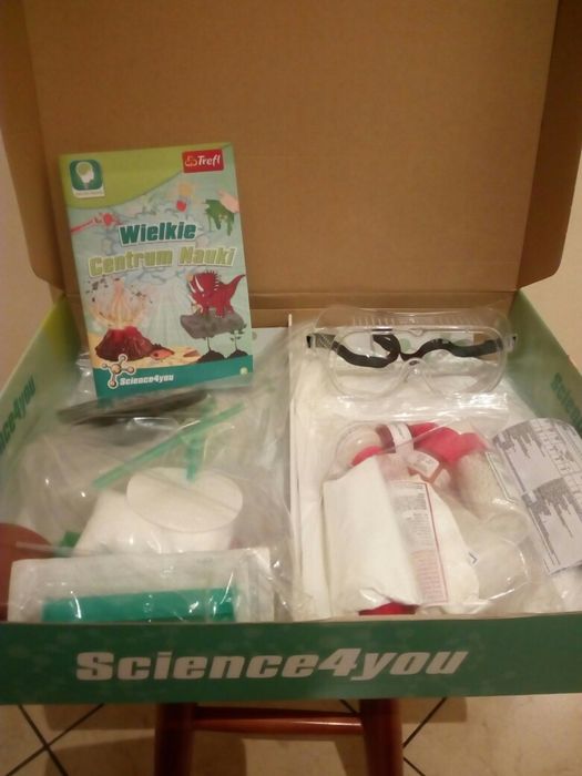 Zestaw naukowy - Wielkie Centrum Nauki, 6w1, Trefl, NOWE