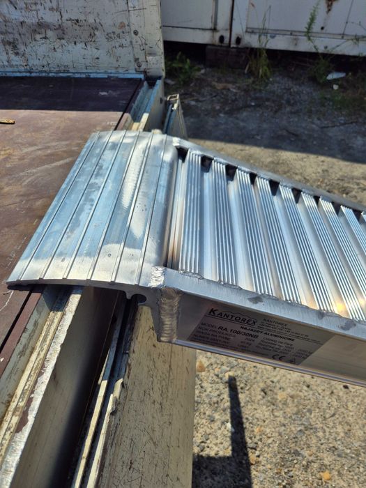 Najazdy aluminiowe 3m/2500kg Dostawa w Cenie!