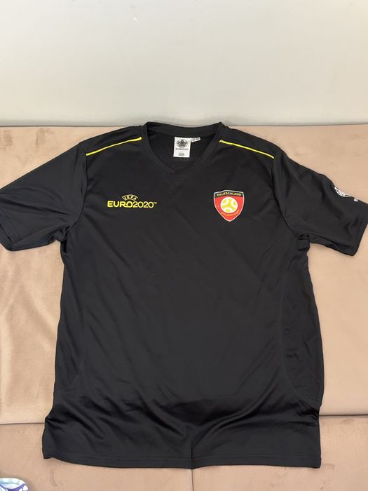 Nowa koszulka sportowa UEFA Euro 2020 T-Shirt Black Deutschland