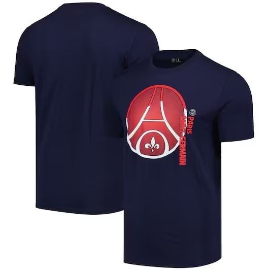 Футболка PSG Big Logo T-Shirt Herren - Blau