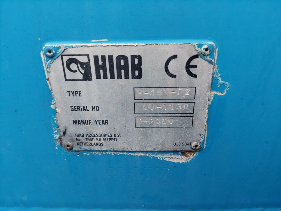 Кран маніпулятор HIAB 165 + гідростанція дизелна
