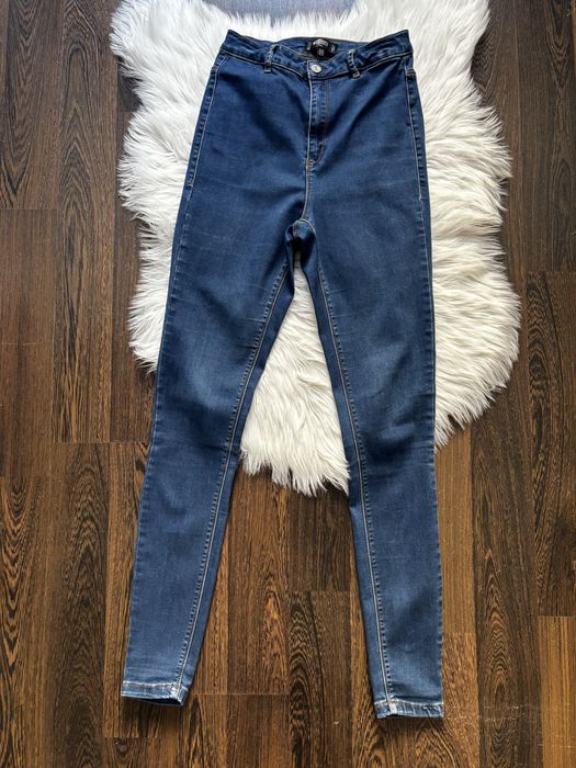Spodnie rurki Missguided Tall Jeansy skinny fit