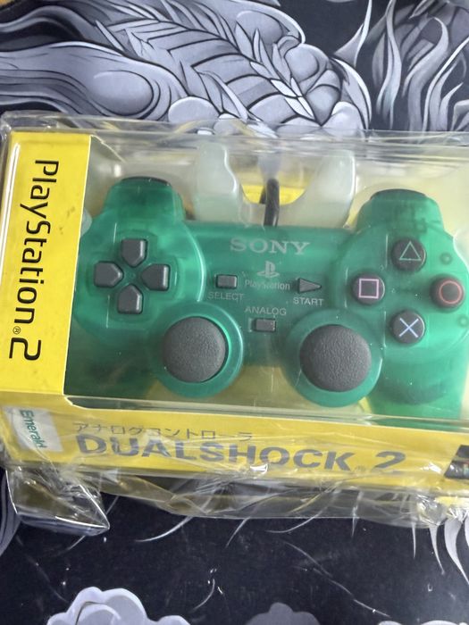 Nowy Pad Playstation 2 Sony Dualshock Emerald