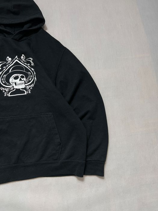 Bluza skull ace big logo black y2k