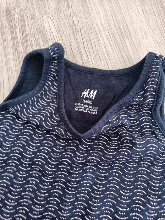 H&M komplet spodenki koszulka r. 104