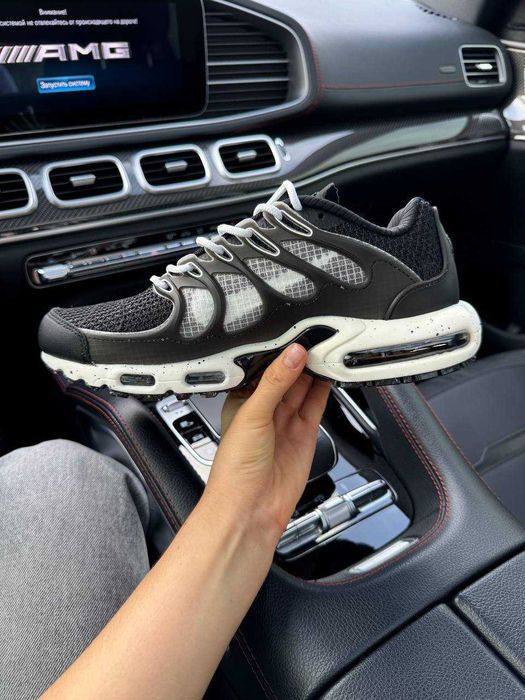 Мужские кроссовки Nike Air Max TN Terrascape Plus Black&White. 40-45