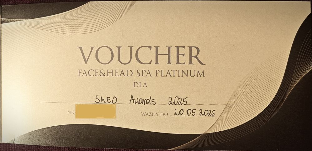 Voucher na zabieg "Face&Head Spa Platinium" w Skinline Clinic Warszawa