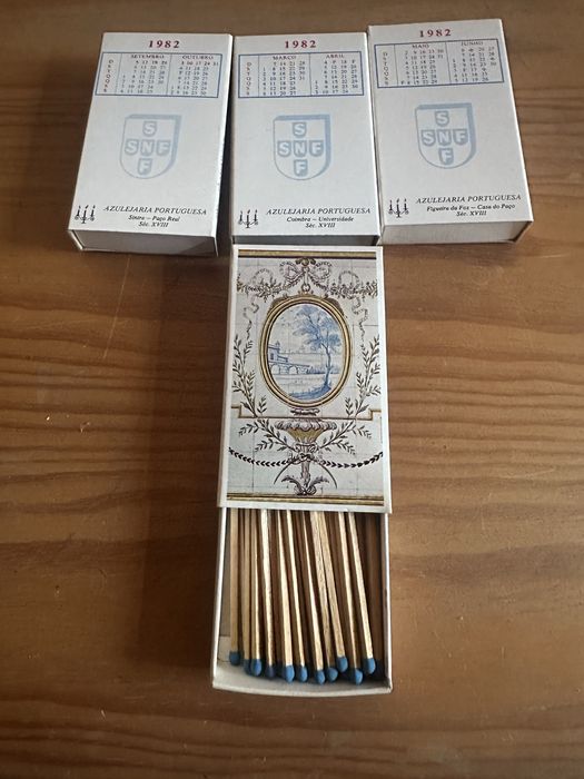 Caixa de fosforos antigas