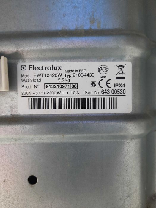 Części do pralki Elektrolux Inspire i Candy CSBL 85