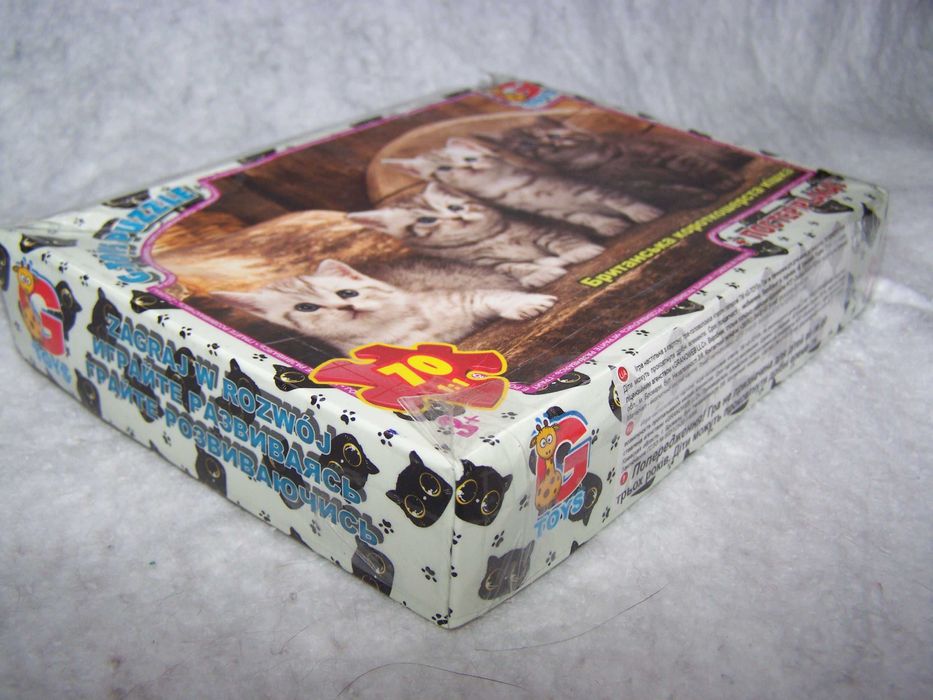 Пазлы " Британская короткошерстная кошка" 70 деталей